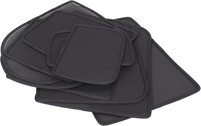Full Window Shade Compatible with 2020-2025 L@nd Rover Defender 110, Breathable Mesh Side Window Screens Shade Cover for Baby, UV Rays Protection Sun Shade Blocker