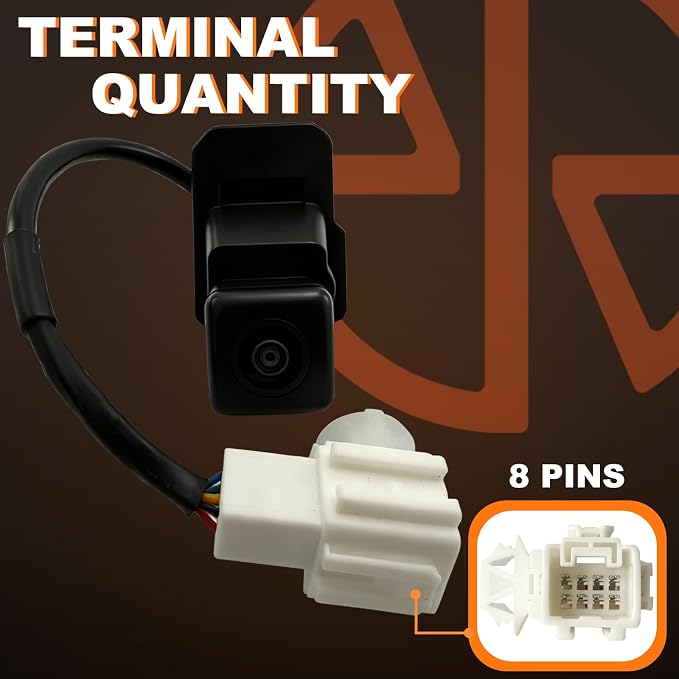 39530T7MH01 Parking Rear View Camera for Honda HR-V (2015-2019),Vezel (2014-2022) Adopt Glass Lens, IP86 Water Resistance, Imported Chip 39530-T7M-H01 Rear Park Assist Back Up Camera