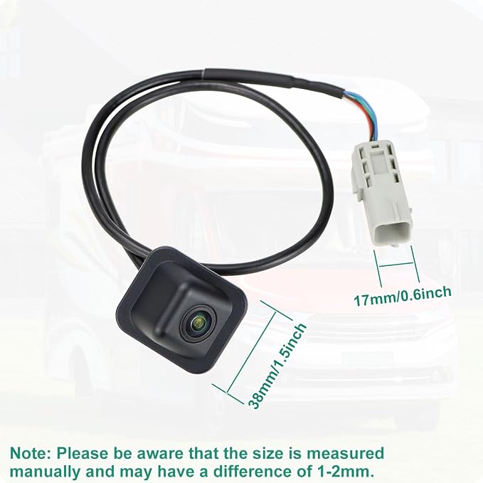 84122569 Rear Camera Replacement for Cadillac CTS Sedan w/o Surround View 2014-2016 & CTS Sedan w/o Surround View/Video Display Mirror 2017-2019, OE Backup Cam Replaces 23387830, 22881099 by GreenYi