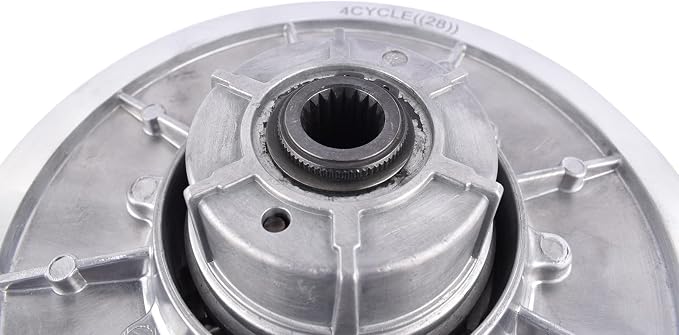 26301-G03 High Torque Rear Driven Clutch 28 Degree Replacement for EZGO Gas Golf Cart 4 Cycle 1991-2009 (Excludes RXV Models) - Weonefit