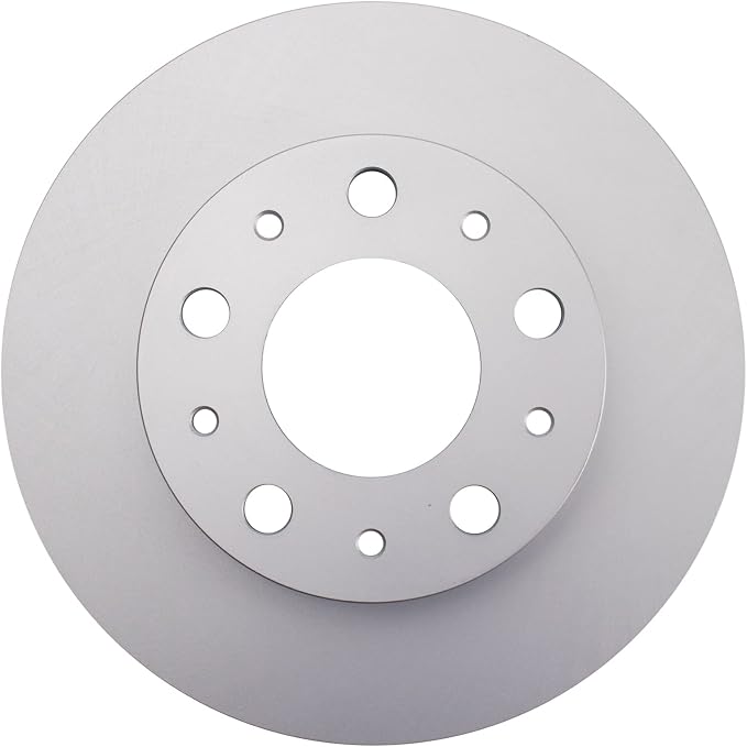 TRQ Front Brake Rotor Set G Coated Vented Compatible with 2014-2024 Ram ProMaster 1500, 2500, 3500