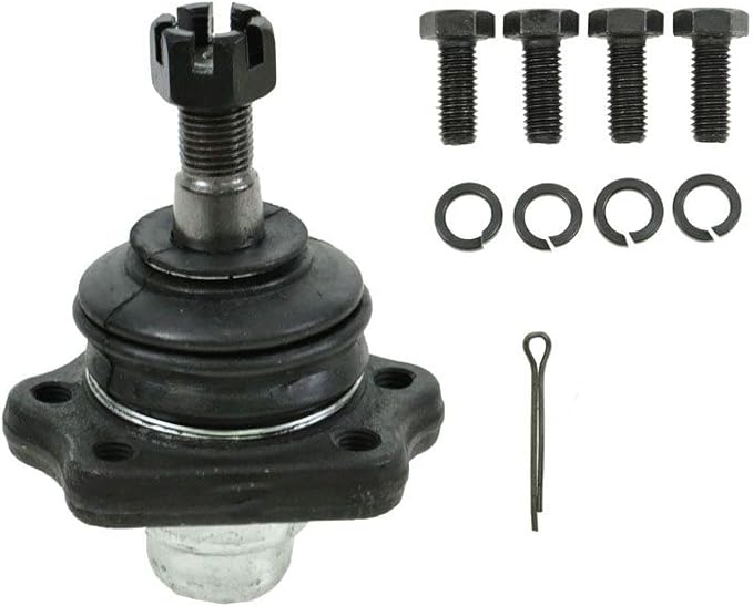 TRQ Front Upper Driver and Passenger Side Ball Joint Set Compatible with 1980-1986 Nissan 720 1986-1994 D21 1987-1995 Pathfinder 1995-1997 Pickup