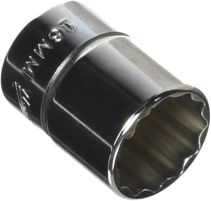 Williams BM-1216 3/8 Drive Shallow Socket, 12 Point, 16mm