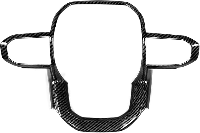 Car Car Steering Wheel Decal Sticker ABS Carbon Fiber Interior Trim Cover for Chevrolet Colorado/GMC Canyon 2023 2024 2025 2026 Accessories