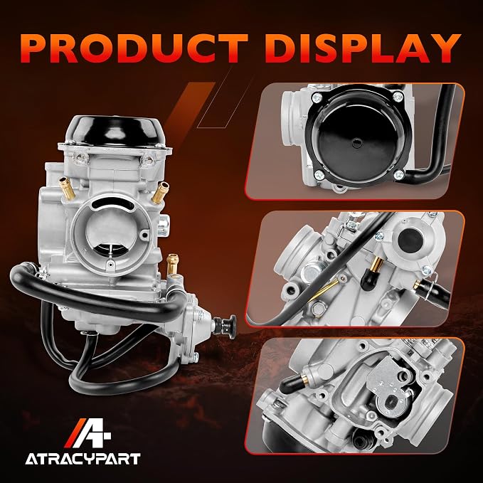 Carburetor Carb Compatible with 1998 1999 2000 2001 Arctic Cat 400 2x4/4x4, Bearcat 454 4x4, 500 4x4 (Exclude Auto Edition), Replaces # 0470-361 0470-362
