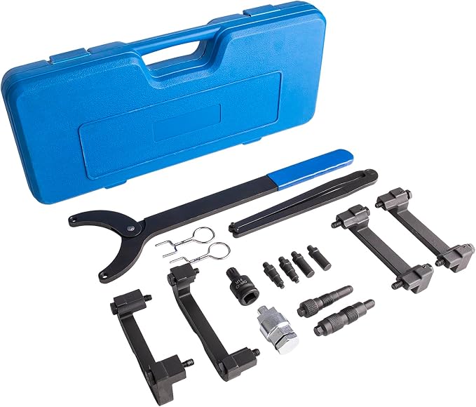 16PC Engine Timing Tool Kit for Audi VW 3.0T 2.0 2.4 2.8 3.2 4.2 5.2, Camshaft Alignment Locking Tool Set, Replaces T40133 T40070 T10172 T40069 T10035, Professional Grade