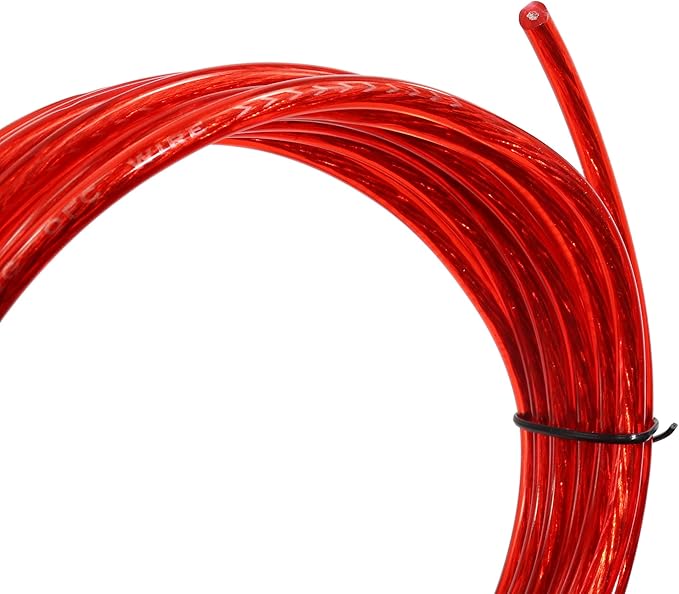 10 Gauge Car Amp Wiring Kit –Welugnal A Car Amplifier Install subwoofer Wire Wiring Kits Helps You Make Connections and Brings Power to Your Radio, Subwoofers and Speakers Amp Power Wire