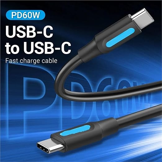 USB C to USB Type C Cable PD 60W QC4.0 Fast Charger Data USB-C Cable for S20 10 Pro USBC Cable 3meters(3 Meter)