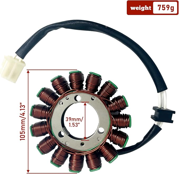 Magneto Stator Coil Fit for Suzuki GSXR-1000 K5 K7 2005-2008 Motorcycle Stator Ignition Replacement Parts