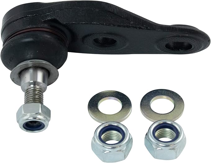 TRQ Front Lower Driver and Passenger Side Ball Joint Set Compatible with 2014-2015 Mini Cooper Coupe 2009-2013 Cooper 2007-2008, Hatchback