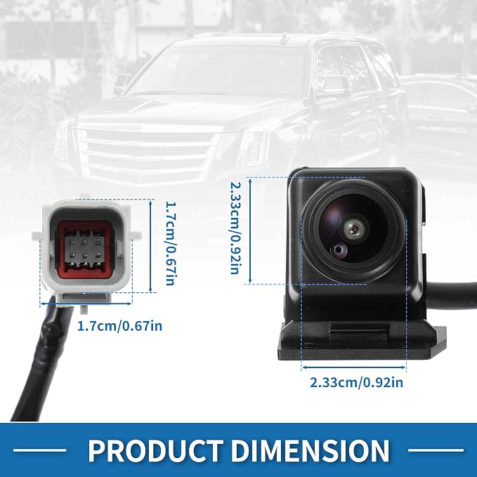Rear View Camera for Cadillac Escalade for Chevrolet Suburban Tahoe for GMC Yukon 2017-2020 Park Assist Backup Reverse Camera Replace No.84149636/23335288