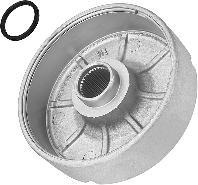 JAVIK Rear Brake Drum Hub & Brake Shoes for Honda Rancher 420 TRX420 2007-2013