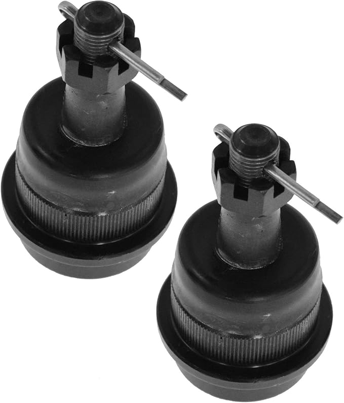 TRQ Front Upper Ball Joint Set Compatible with 94-01 Dodge 84-18 Jeep