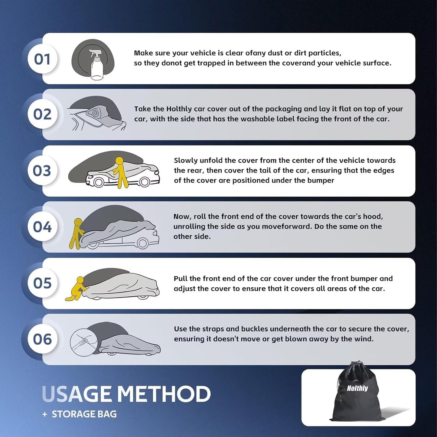 10 Layers Car Cover Custom Fit for BMW Z4 E85, E89, G29 (2009-2025), Waterproof All Weather for Automobiles, Outdoor Full Cover Sun Dust Rain Protection with Cotton. Black