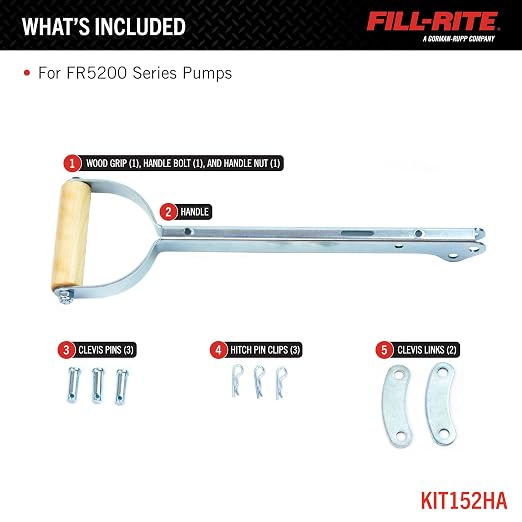 Fill-Rite KIT152HA Kit, 5200 Series Handle Assembly