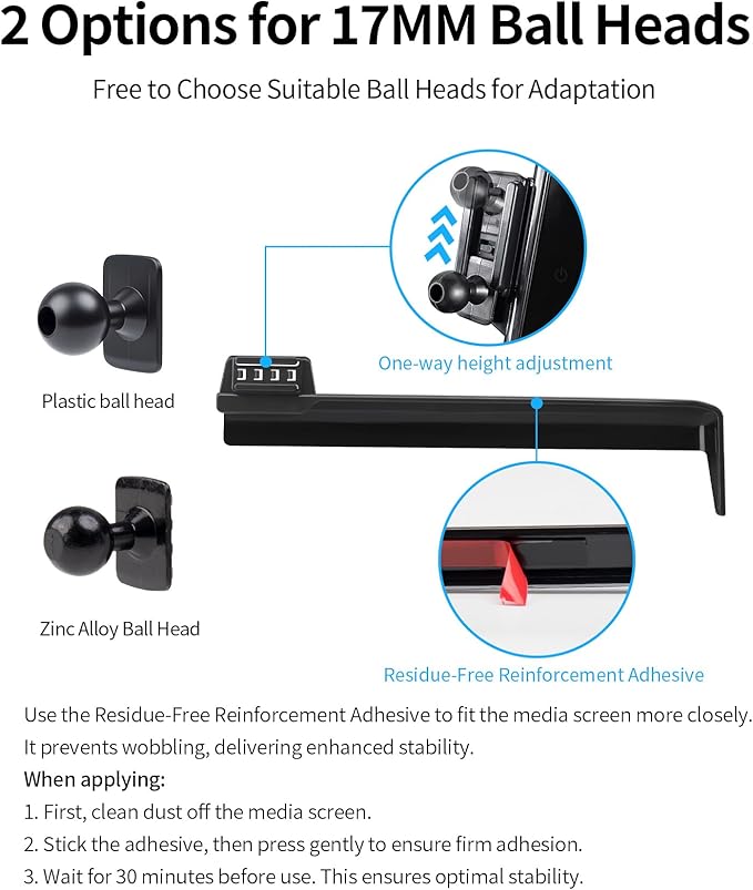 Wireless Charging car Phone Holder for Kia EV9 2024 Accessories 12.3 inch Screen Fixed Clip,360° Rotation car Phone Mount Compatible with MagSafe