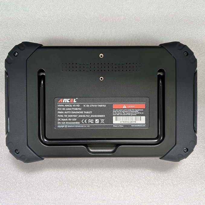 ANCEL V5HD PRO Heavy Duty Truck Scanner, Diesel Diagnostic Tool with DPF Regen & Bi-Directional Control, Full System Scan for Cummins Detroit Caterpillar Volvo Paccar, for Fleets & Truck Owners