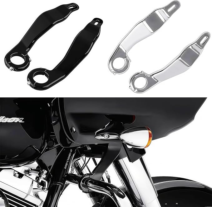 Kinglemc Fairing Support Kit for Harley Road Glide FLTRX FLTRK FLTRXS FLTRU FLTRUSE 2014-2024 (Black)