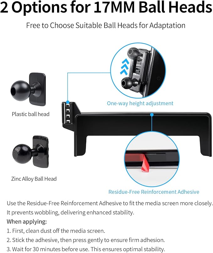 Wireless Charging Car Phone Holder for Volkswagen ID.4 2024-2026 / ID.Buzz 2025-2026, 12.9" Screen Fixed Clip, 360° Rotation Car Phone Mount Compatible with MagSafe