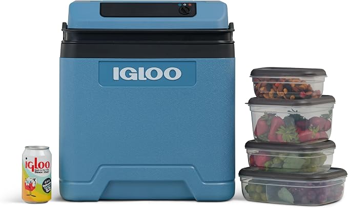 Igloo Thermoelectric Cooler & Warmer | 12V Portable Cooler for Truck, RV, Car & Home