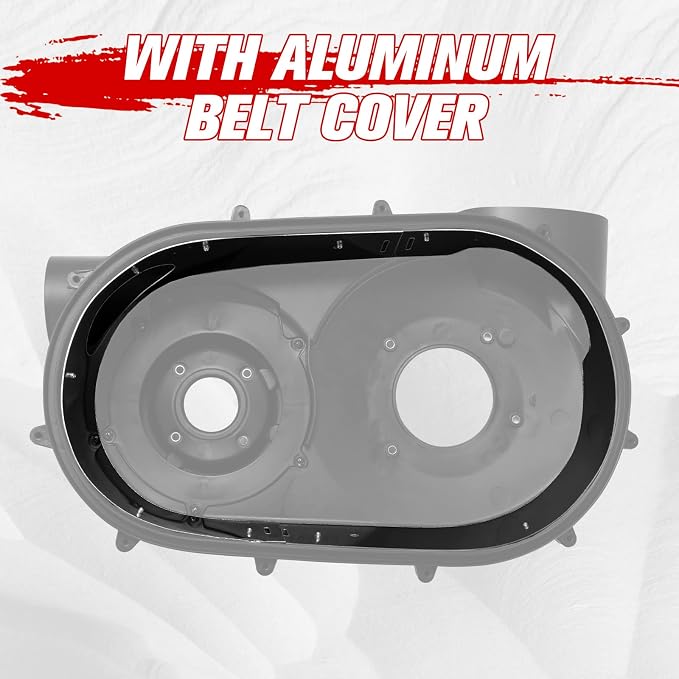 HAKA TOUGH X3 Outer & Inner Clutch Housing Cover for 2017-2022 Can Am Maverick X3 Max Accessories, Replace OEM # 420212505,720212508, 420212605