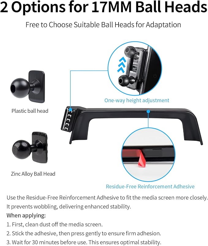 Wireless Charging Car Phone Holder for Lexus RX/RX Hybrid 2020-2022, 8" Screen Fixed Clip, 360° Rotation Car Phone Mount Compatible with MagSafe
