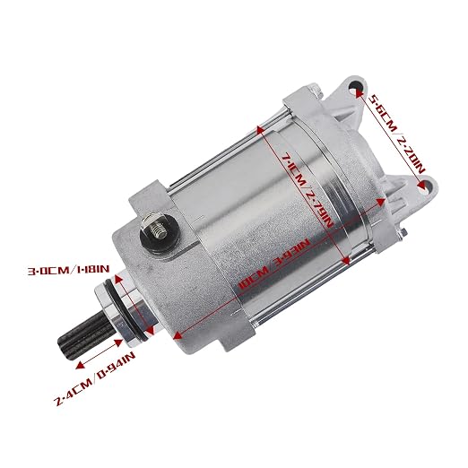 KARSEE Starter Motor 5JJ-81890-00 Compatible with Yamaha YZF-R1 YZF R1 2000-2003 5PW81890-00 & 5PW-81890-01