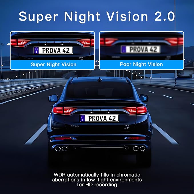 5 Channel Dash Cam 360° View 5G WiFi & APP Control, GEMEK 2K Front and Rear Inside, Left Right Dash Camera for Cars Free 64GB TF Card, G-Sensor, Night Vision, 24H Parking Mode