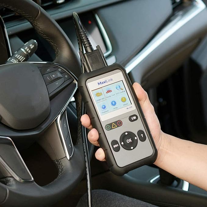 Autel OBD2 Scanner Maxilink ML529, 2026 Code Reader Full OBD2 Functions for Turning Off Engine Light O2 Sensor Test AutoVin DTC Lookup Free Online Update