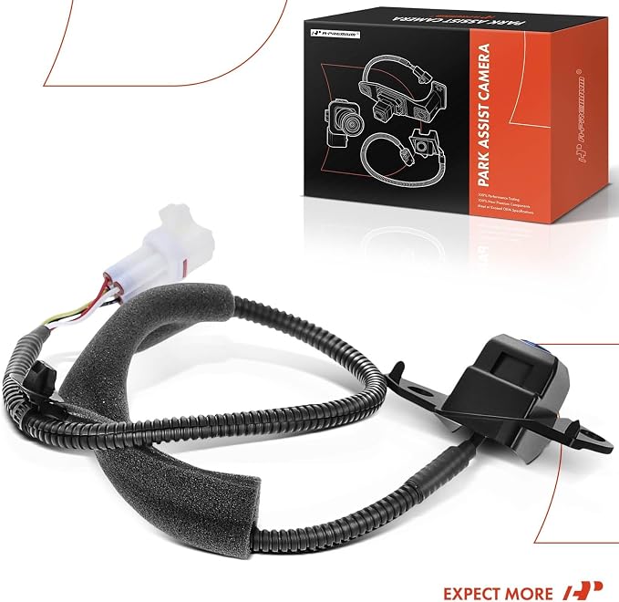 A-Premium Park Assist Camera Rear View Backup Reverse Camera Compatible with Select Toyota Models - 2009 2010 2011 2012 RAV4 - Replace# 8679042020