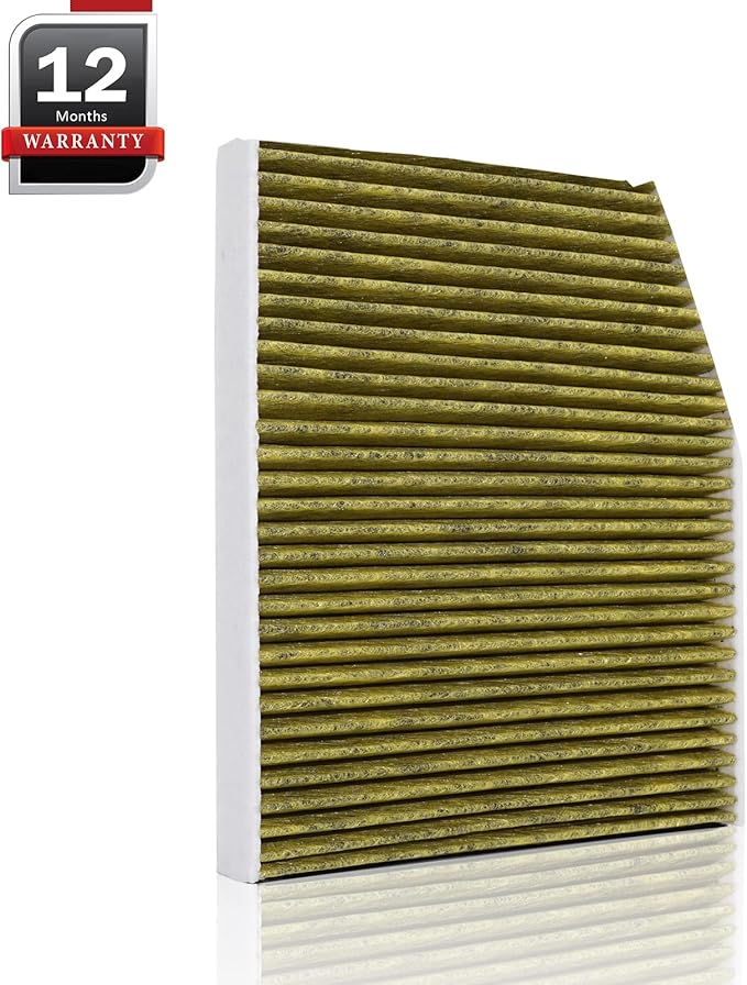 Premium Cabin Air Filter with Activated Carbon for 2015-2019 Ford Transit 150/250/350 Transit 350 HD Transit 250 Diesel/350 Diesel/350 HD Diesel BK21-18D543-AA