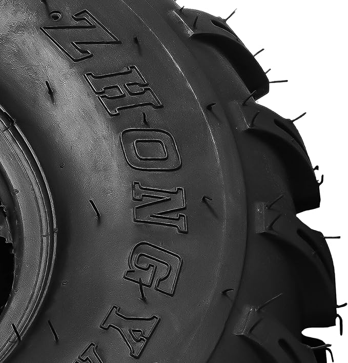Torchbeam 19x7x8 ATV UTV Tire All-Terrain Off-Road, 4 PR 19x7-8 ATV Tires, Z-124 Mud Sand Trial Tire, Set of 2