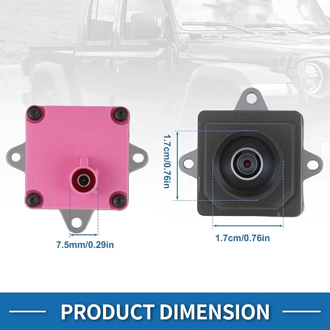 Rear View Camera for Jeep Wrangler JL for Jeep Gladiator 2018 2019 2020 2021 Park Assist Backup Reverse Camera OE Cam 4672585AA 4672585AB 04672585AA
