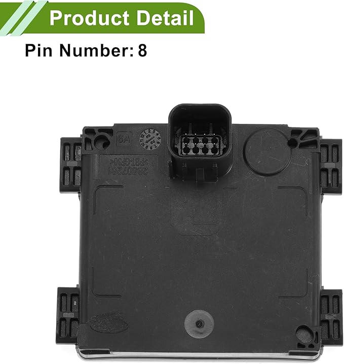 Cruise Control Distance Radar Sensor for Ford F150 2021-2024 Distance Detection Black Automotive Car Cruise Control Module Unit Plastic,Metal 1 Pcs