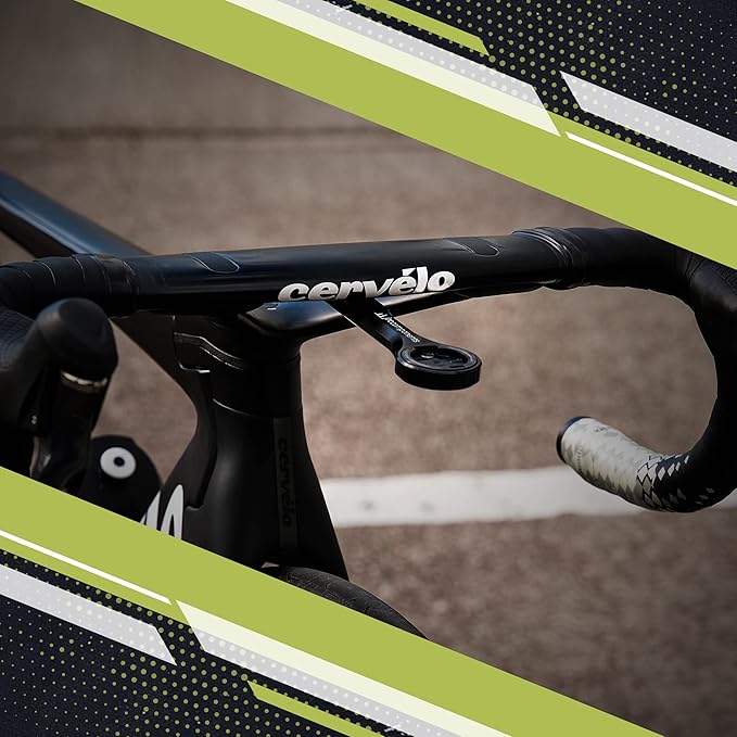 JRC Components Wahoo Computer Mount | Amplitude Computer Mount - Wahoo GPS Cycling Computer | Wahoo Elemnt Bolt Bike Computer - Elemnt Mount | Elmnt Wahoo - Bar Fly Mount | Wahoo Mount - Silver