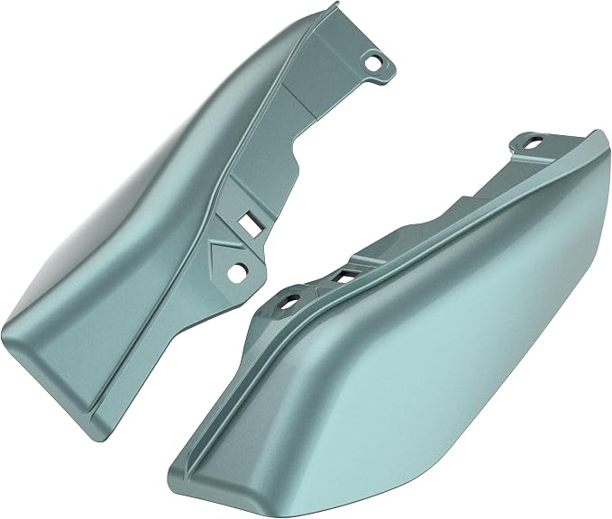 Color - Matched Mid Frame Air Deflectors Heat Shield, Perfectly Fit for Harley Touring Models 2009-2026 Spruce