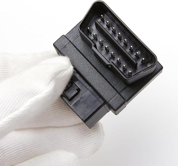 OBD2 Splitter, bbfly-B31 Full 16pin OBDII Port 1 Male Splitter to 2 Female Extension Cable 1.6IN/4CM (B31 5PAK)