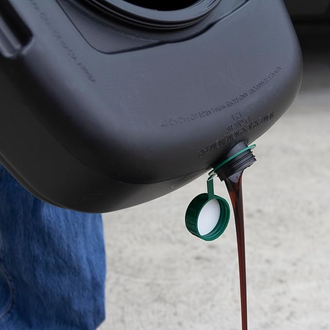Scepter AM06984 12 Quart Oil Drain Pan with Lid, Filter Drain Screen, and Pour Spout for Automotive Fluids Including Engine Oil, Anti-Freeze, Transmission Fluid and More, 13" x 17-1/4" x 6"