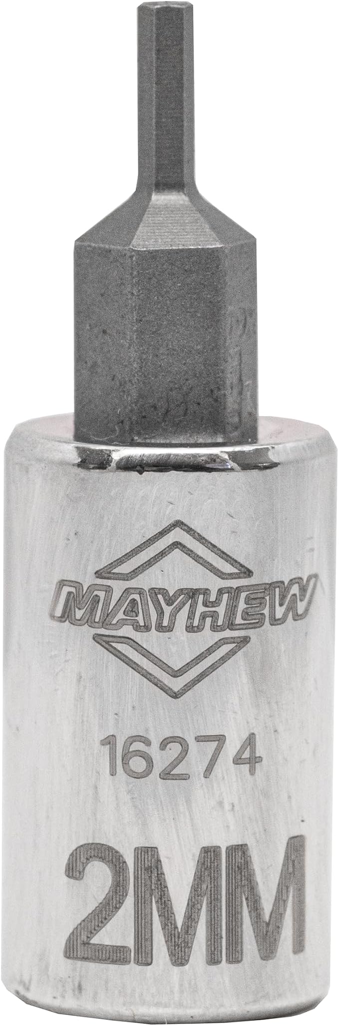 Mayhew Tools 16019 Metric Hex Socket Bit Set, 8-Piece, Polished Chrome