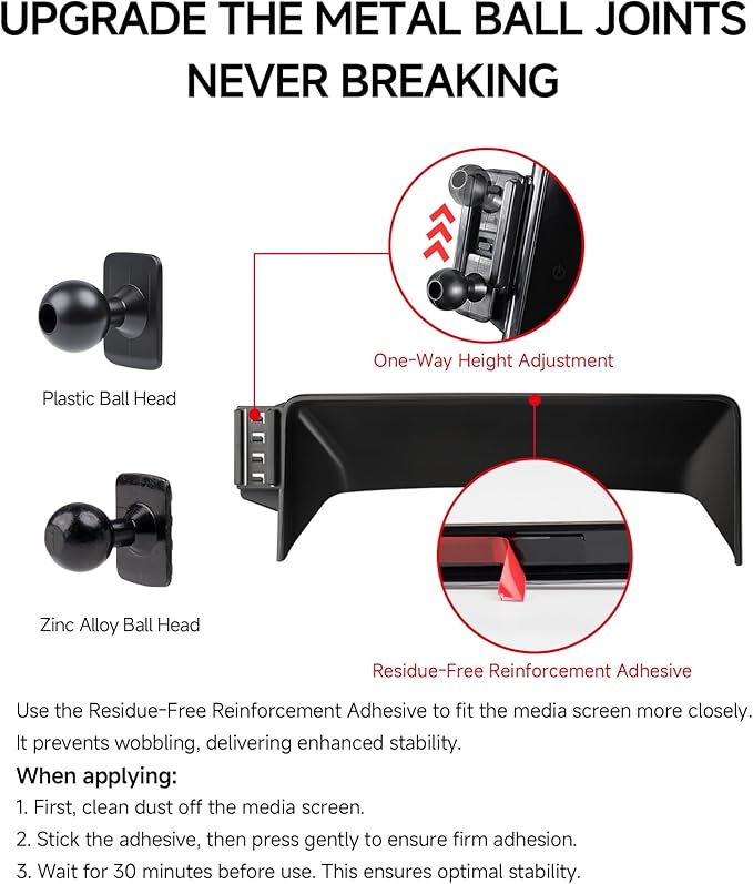 Qi2.2 Max 25W Fast Wireless Car Charger Phone Holder for 2018-2022 Honda Accord/Hybrid 8-Inch Screen, Magnetic Phone Mount Compatible with MagSafe