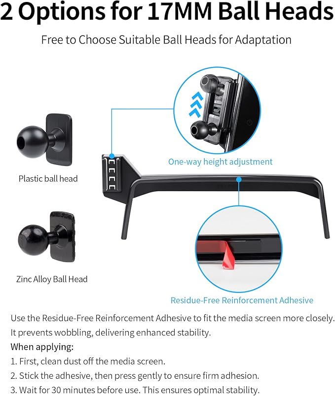 Wireless Charging Car Phone Holder for Chevrolet Suburban/Tahoe/GMC Yukon/Yukon XL 2021-2024, 10.2" Screen Fixed Clip, 360° Rotation Car Phone Mount Compatible with MagSafe