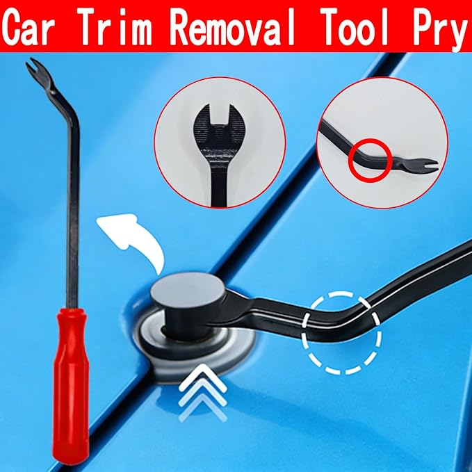 7 Pcs Auto Electrical Disconnect Pliers Set with Terminal Pin Removal, Connector Removal Tool with Hose Clamp Plier, Relay Puller&lectrical Connector Separator Tool, Automotive Repair Tool Kit