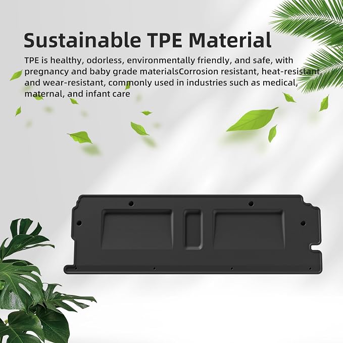 SMABEE Truck Bed Mat & Frunk Mat & Tailgate Mat for 2017-2024 Honda Ridgeline Crew Cab 5.3FT, TPE All Weather Bed Liner Tailgate Cover for Ridgeline Accessories Inteior Black