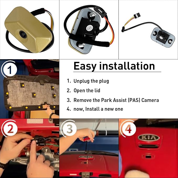 957602K100 Park Assist PAS Camera | Compatible with Kia Soul, 2012-2013