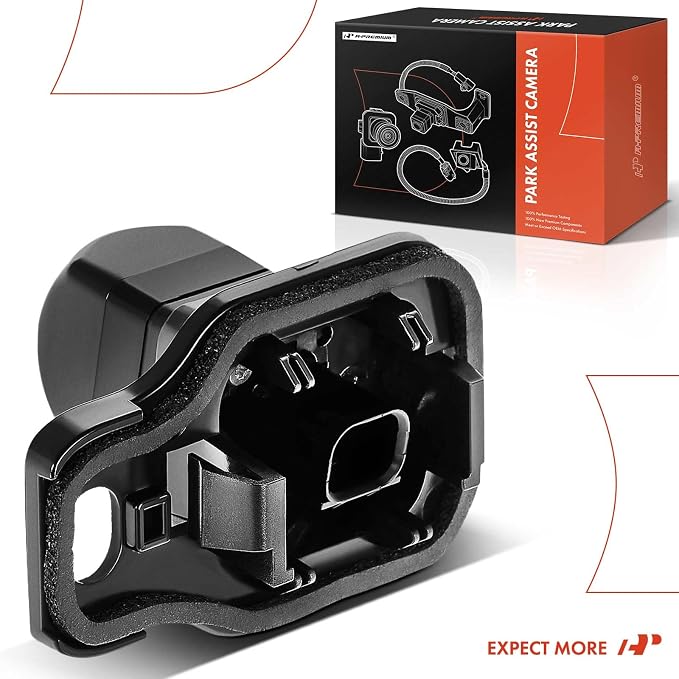 A-Premium Rear View Backup Camera Compatible with Toyota | Parking Camera for 2017 2018 2019 Highlander - Replace# 867900E060