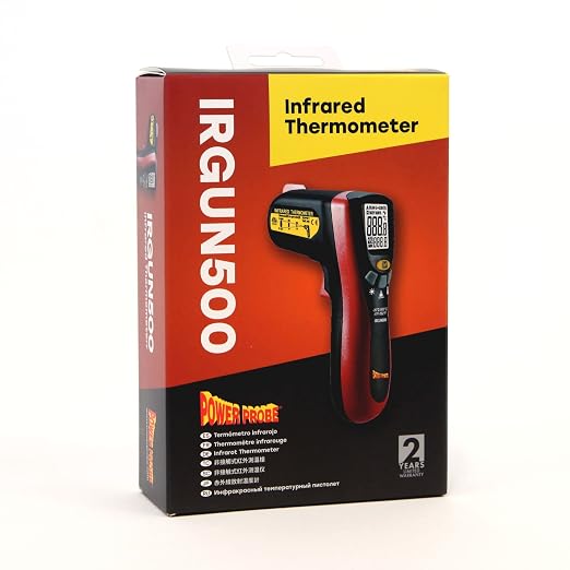 Power Probe IRGUN500 No-Contact Thermometer (PPIRGUN500)
