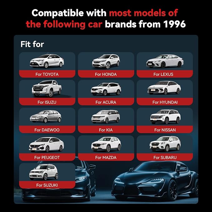iCarsoft TYT V1.0 All Systems Scan Tool for Most Toyota/Nissan/Honda/Hyundai/Kia and Etc Japanese/Korean Cars Oil Reset SAS Calibration Services for AutoVIN Lifetime Free Update OBD2 Scanner CAN-FD