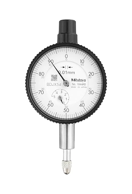 Mitutoyo 1044AB Dial Indicator DG 0.01 Grad, 0-5mm Range | DG 0.01 Grad