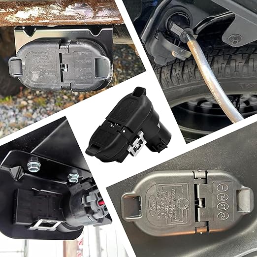 Trailer Brake Harness Towing 7-Pin Round / 4-Pin Flat Plug Connector for 2009-2023 Ford F150 F250 F350 Trailer Connector 9U5Z-14489-MAA