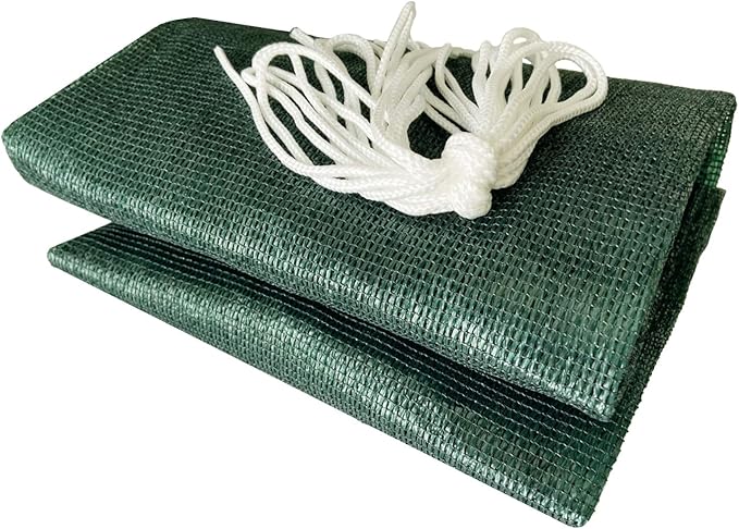 Alion Home HDPE 50% Sun Block Garden Netting Mesh - (6' x 6', Green)